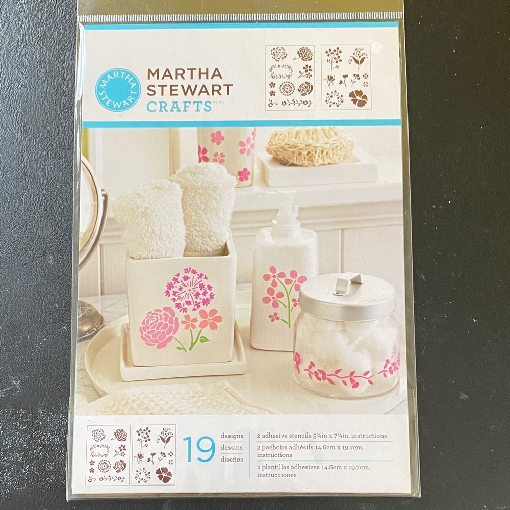 Martha Stewart Crafts Floral Stencil Set